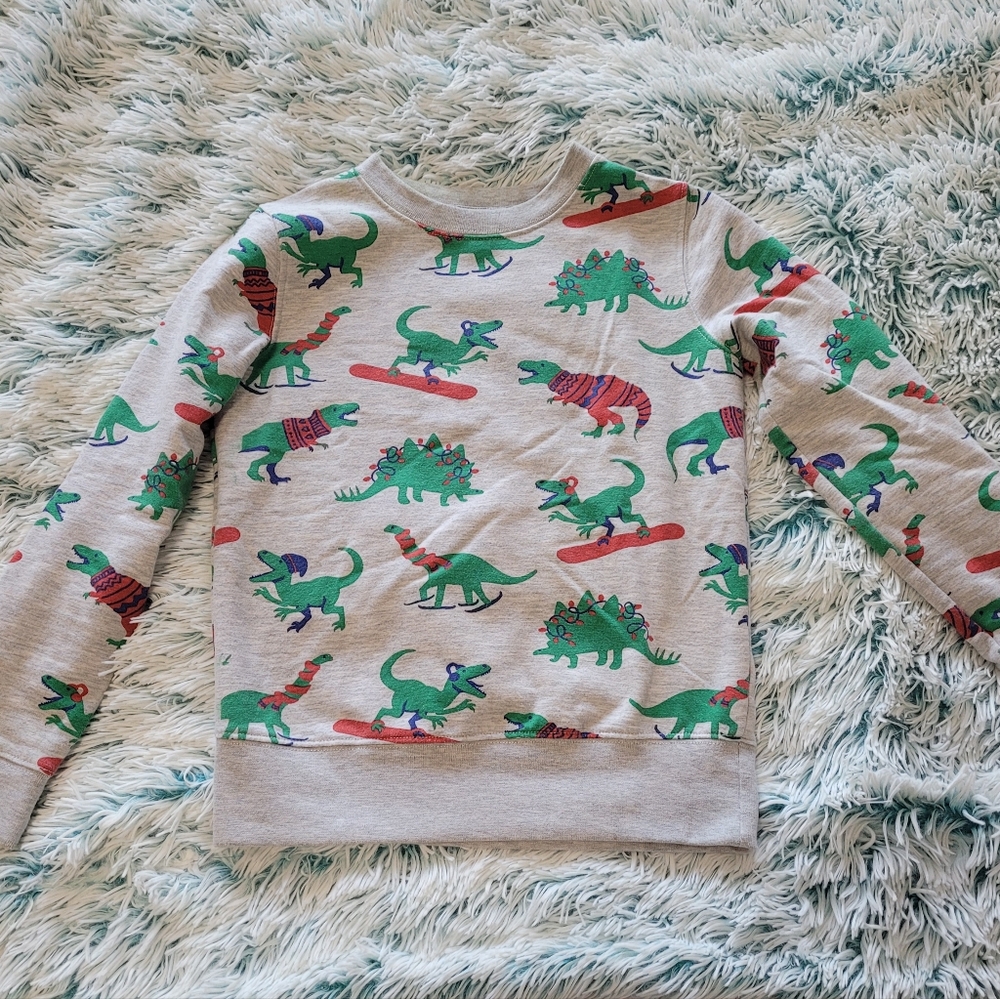Tucker + Tate Kids Print Fleece Dino Sweatshirt